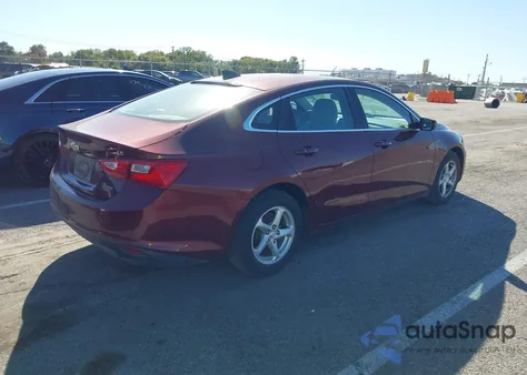 2016 Chevrolet Malibu Ls из США, поврежденный, VIN 1G1ZB5ST5GF265860